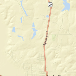 Lewisville Street Map