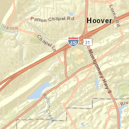 1851 Montgomery Highway South, Birmingham, AL Street Map