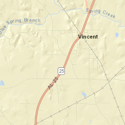 Vincent Street Map