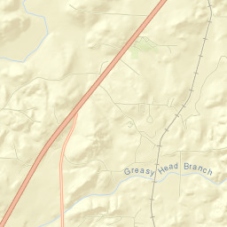 Talladega County Street Map