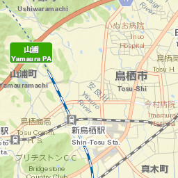 Tosu Shi Street Map