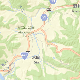 Seiyo-shi Street Map