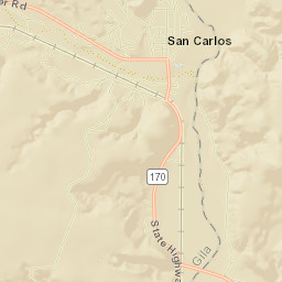 San Carlos Street Map