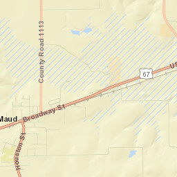 Maud Street Map