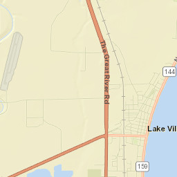 Lake Village Street Map