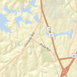 East Newnan Street Map