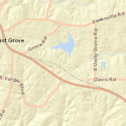 Locust Grove Street Map