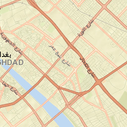 Baghdad Street Map