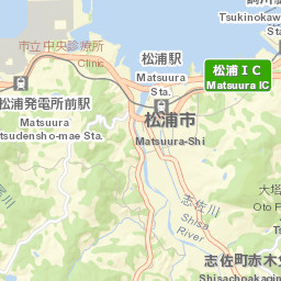 Matsuura Street Map