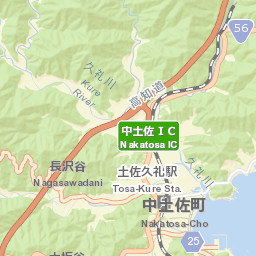Nakatosa Street Map