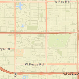 Chandler, Arizona Street Map