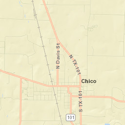 Chico Street Map