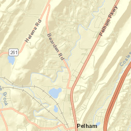 Pelham Street Map