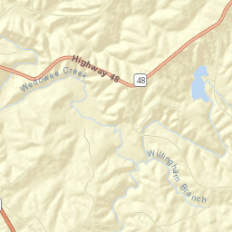 Randolph County Street Map