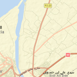 Azemmour Street Map