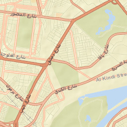 Green Zone Street Map