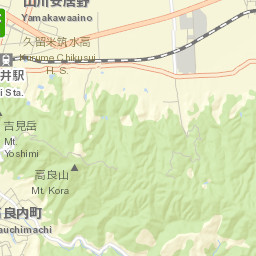 Kurume Shi Street Map