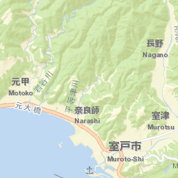 Muroto Street Map