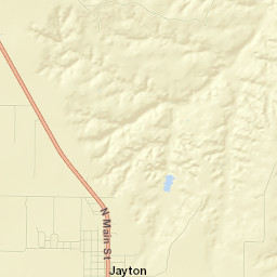 Jayton Street Map