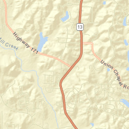 7812 Meadowlake Drive West, Northport, AL  Street Map