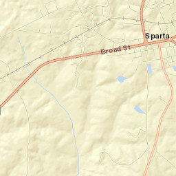 Hancock County Street Map