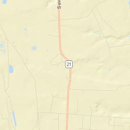 Barnwell County Street Map