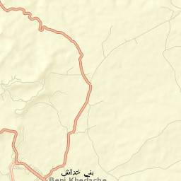 Beni Kheddache Street Map
