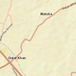Gujar Khan Street Map