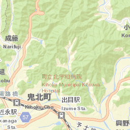 Kihoku-chō Street Map