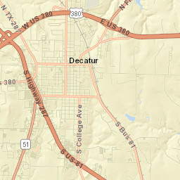 2301 FM 51 Decatur TX 76234 USA Street Map