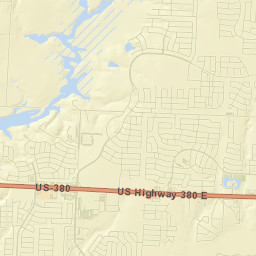1117 King George Lane, Aubrey, TX 76227 Street Map