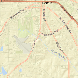 Griffin Street Map