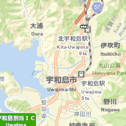 Uwajima Street Map