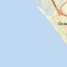Oceanside, California Street Map