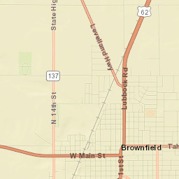 Brownfield Street Map