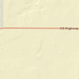 Garza County Street Map