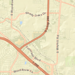 Leafy, Denton, TX 76208, USA Street Map