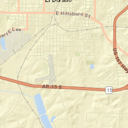 El Dorado Street Map