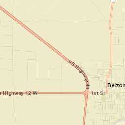 Belzoni Street Map
