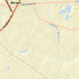 Wrens Street Map
