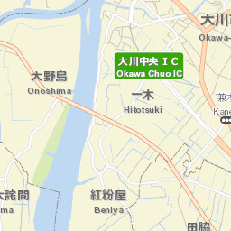 Ōkawa Street Map