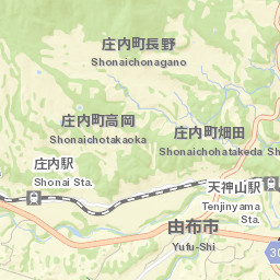 Yufu-shi Street Map