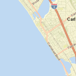 Carlsbad Street Map