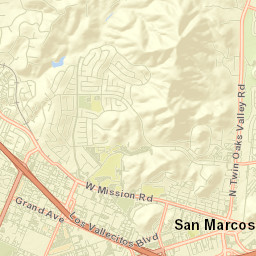 San Marcos Street Map