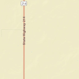 Yoakum County Street Map