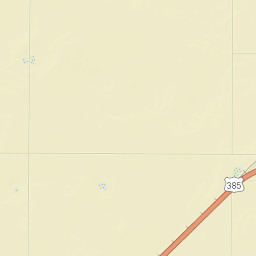 Terry County Street Map