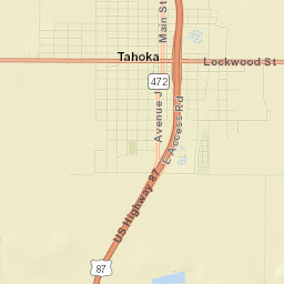 1122-1130 North 7th, Tahoka, TX 79373 Street Map