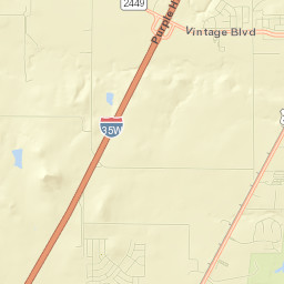 3316 Fairway Drive, Argyle, TX 76226 Street Map