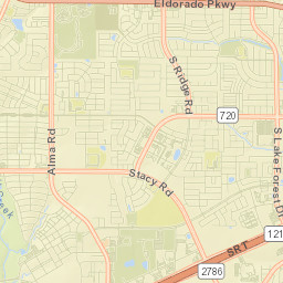 5605-5609 Stonemoss Drive McKinney TX Street Map