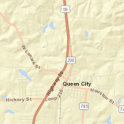 Queen City Street Map
